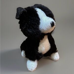 Vintage 1995 Babe Black Sheep Dog McDonald's Happy Meal Toy Miniature 4" Plush